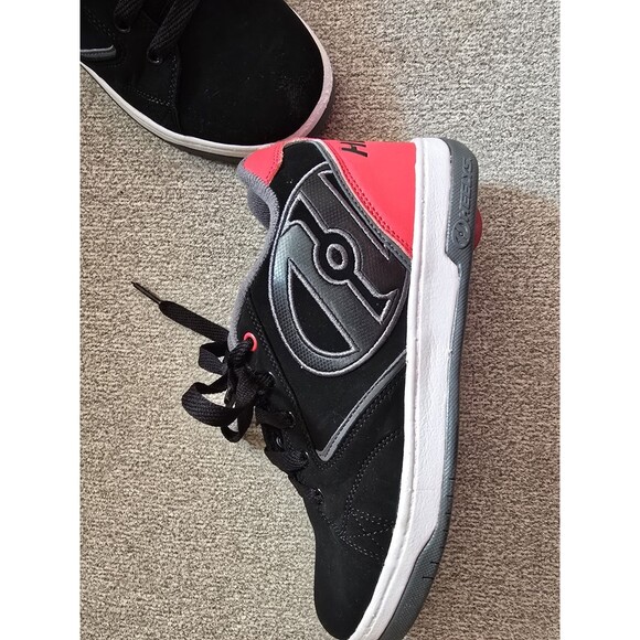 HEELYS Propel KR | Unisex Wheeled Shoes, Black/Red/Grey Strap, sz 5y - Picture 4 of 7